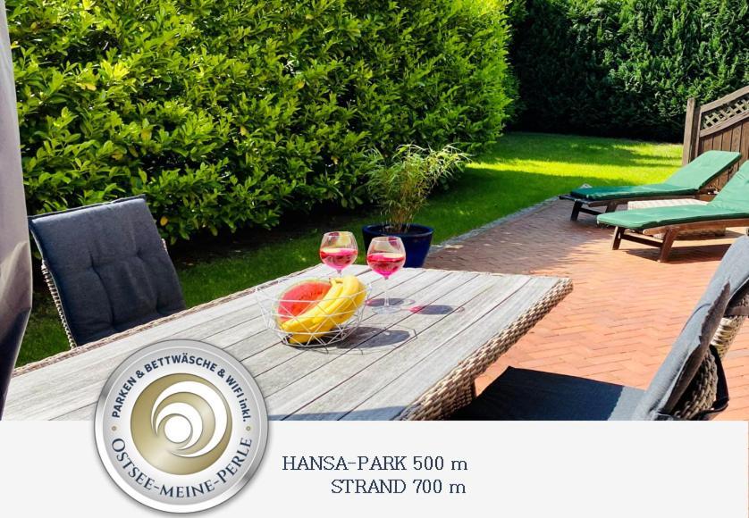Fewo Sonnendeck Familien-Strandnah-Garten-Hunde-Sport-Und Schwimmbadnah-Hansapark Sierksdorf Kültér fotó